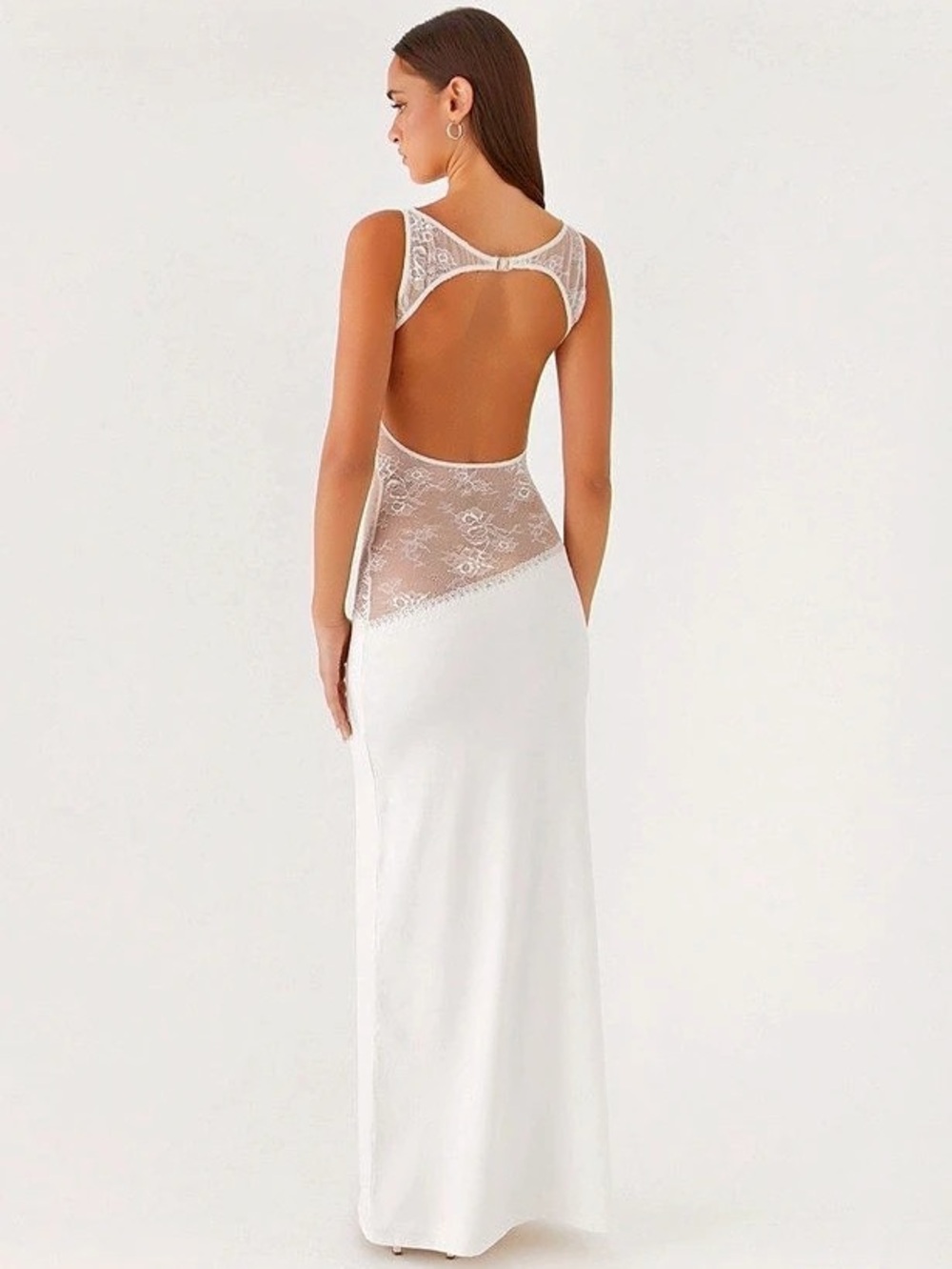 Peppermayo Lucinda Maxi Dress White Size 12 - Picture 3 of 6